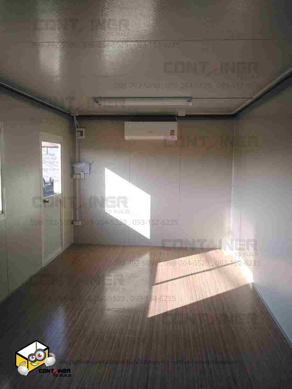 ภายในตู้คอนเทนเนอร์ สำนักงาน