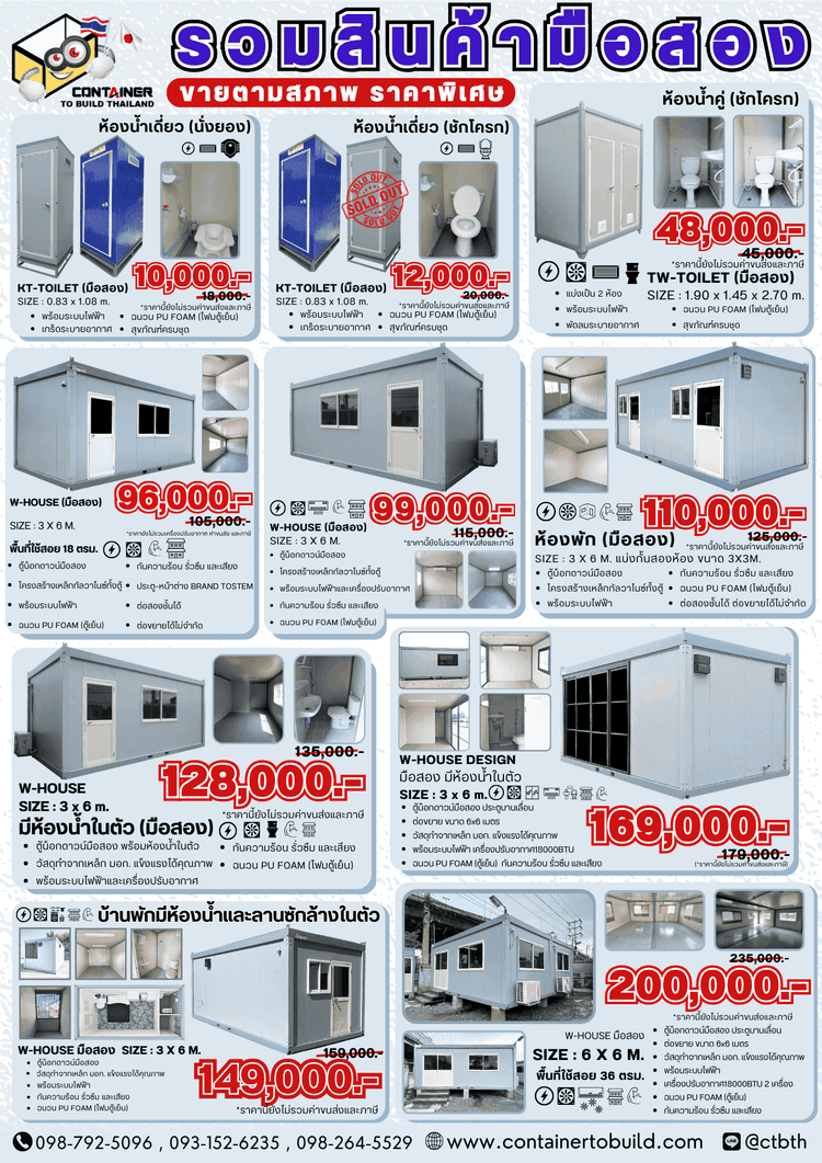 โปรเตอร์รวมสินค้ามือสองพร้อมส่ง