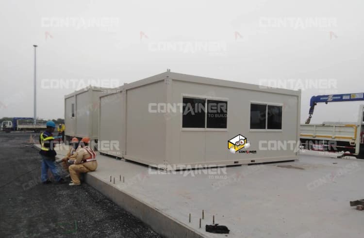ผลงานตู้สำนักงานน้อคดาวน์ 6x6 m