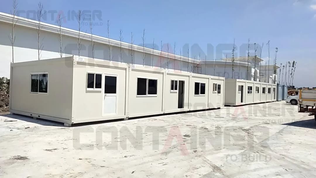 ผลงานการจัดส่งตู้คอนเทนเนอร์สำนักงาน